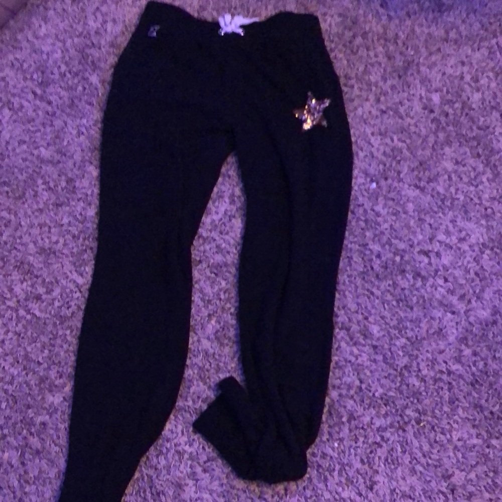 Black sweatpants